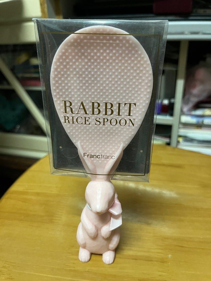 Francfranc Rabbit rice spoon 站立式飯勺, 傢俬＆家居, 廚具和餐具 