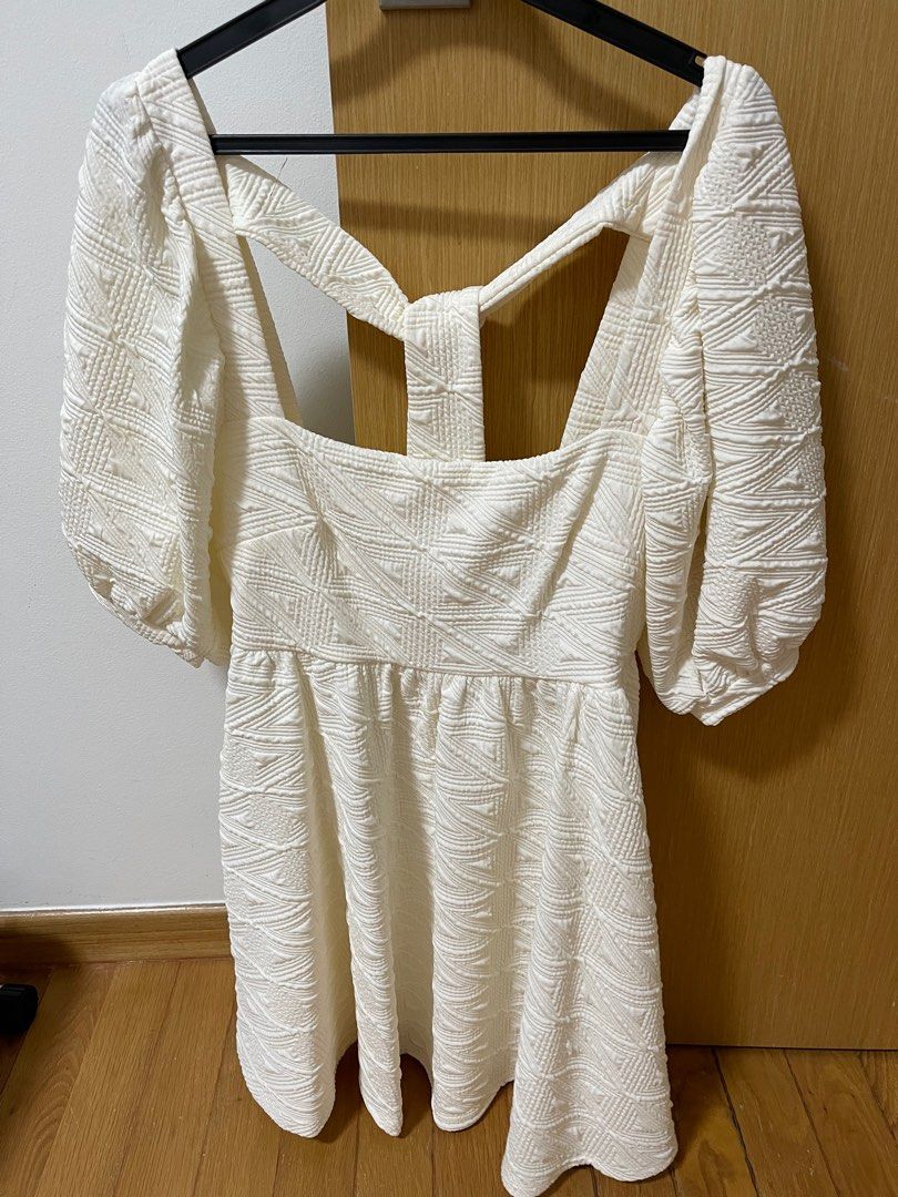 Free people white short dress outlet