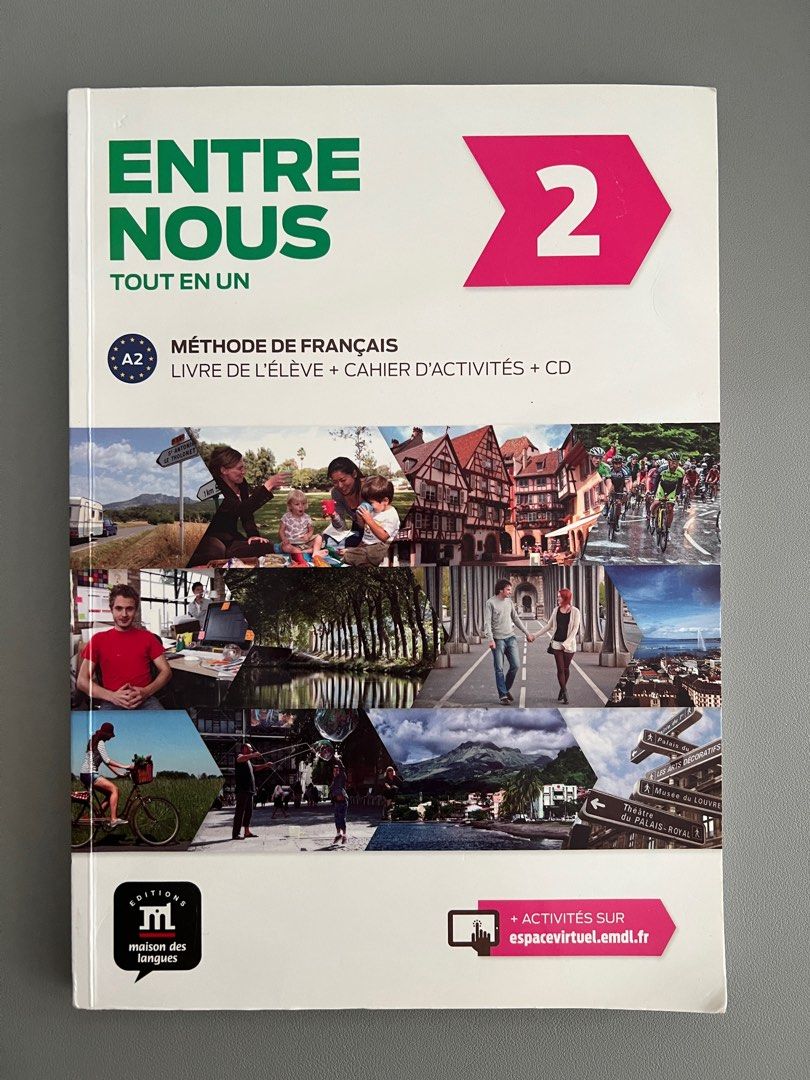 French Beginner/Lower Intermediate Textbook, Hobbies & Toys, Books