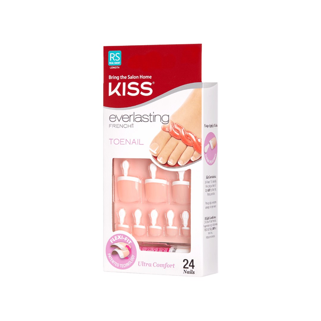French Tip Pedicure by KISS USA on Carousell