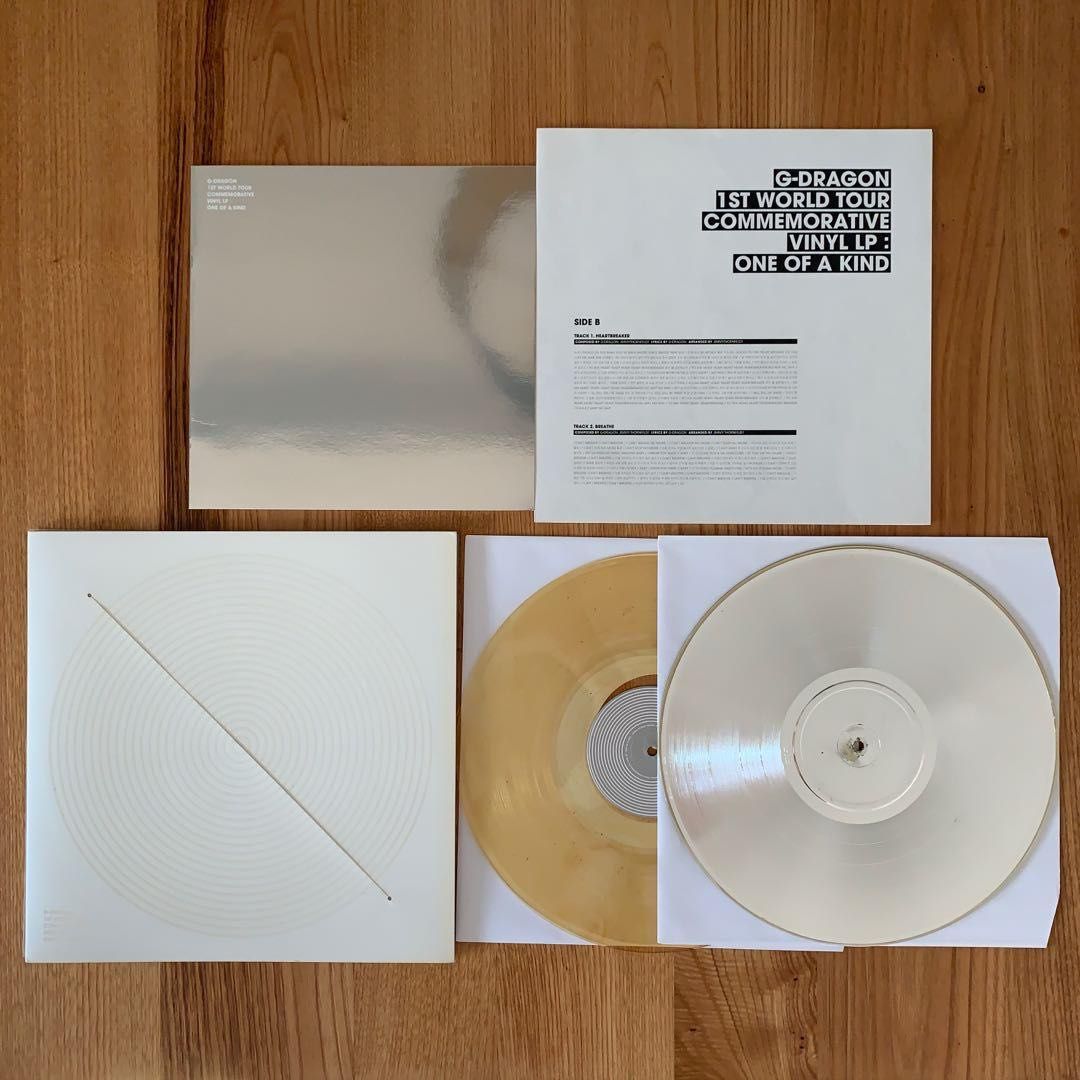 G-Dragon ‎– 1st World Tour Commemorative LP: One of a Kind Vinyl