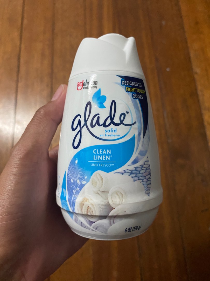 Glade solid air freshener CLEAN LINEN on Carousell