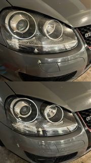 Golf GTI MK5 Headlight Restoration and Polish Services