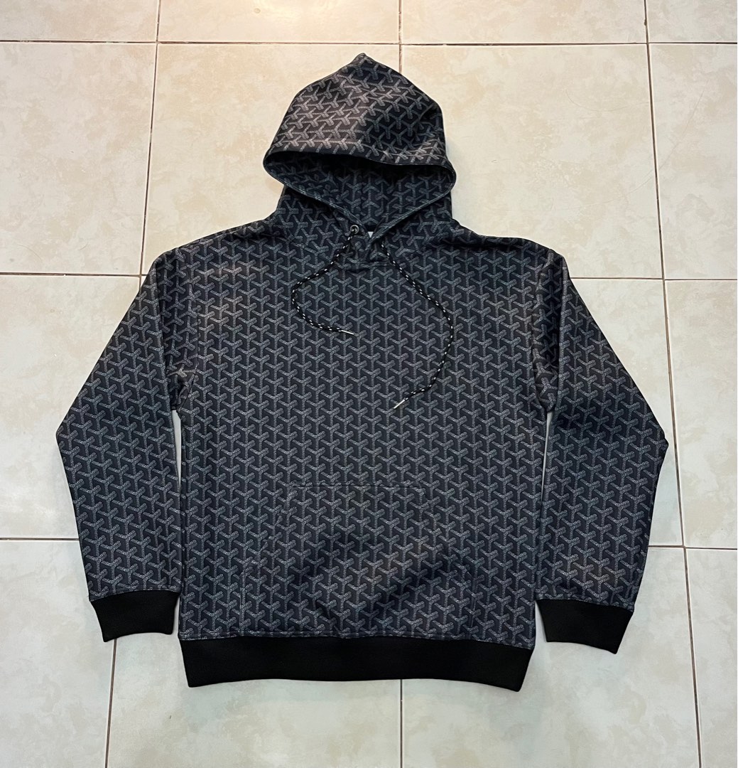 Damier stitch crewneck LV, Men's Fashion, Coats, Jackets and Outerwear on  Carousell