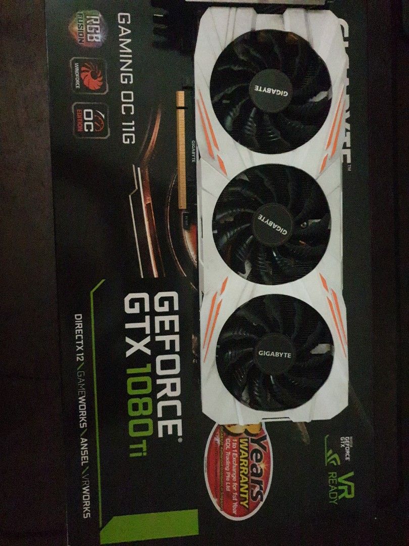 Gigabyte geforce gtx 1080 ti discount gaming oc 11gb
