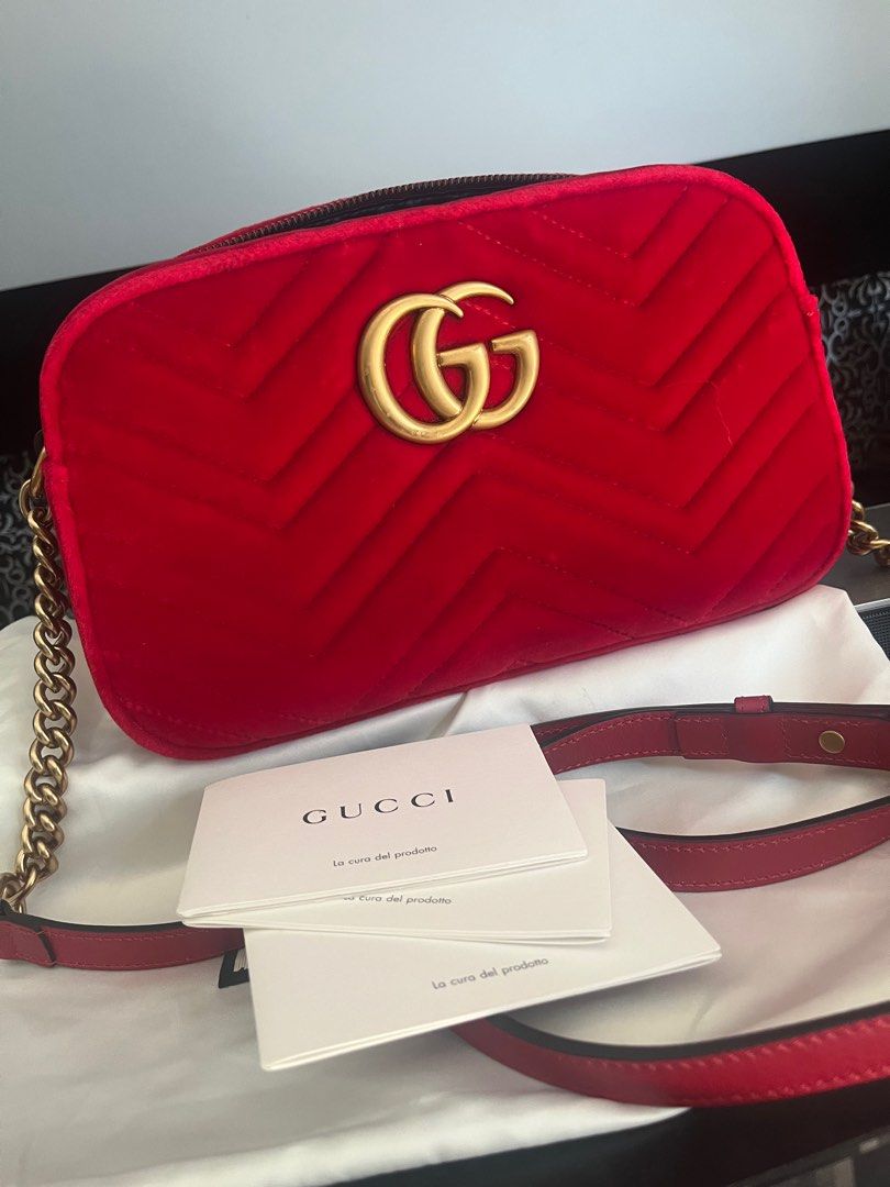 Gucci Marmont Shoulder Bag Luxury Bags Wallets on Carousell