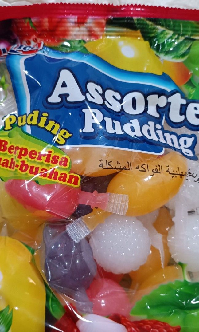 Halal Fruits Pudding, Food & Drinks, Homemade Bakes on Carousell