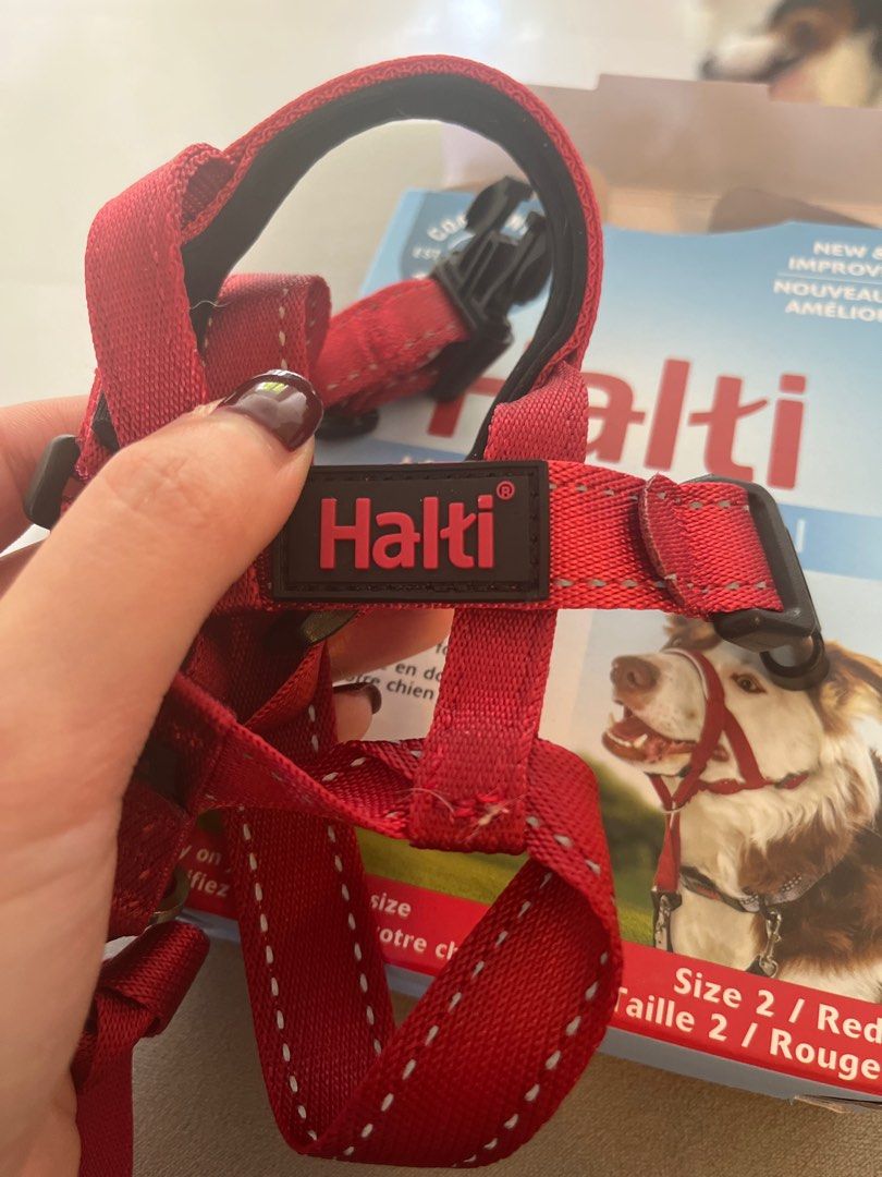 Halti Headcollar, Pet Supplies, Homes & Other Pet Accessories on Carousell