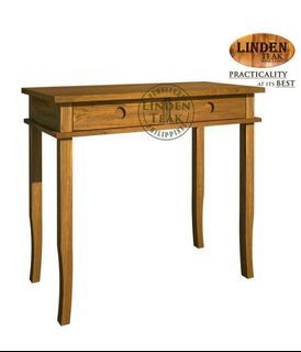 Handcrafted Solid Teak Wood Small Modern Gareng Console Table Furniture