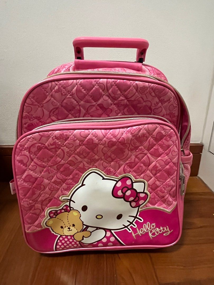 Hello kitty Kids trolley bag, Babies & Kids, Going Out, Other Babies