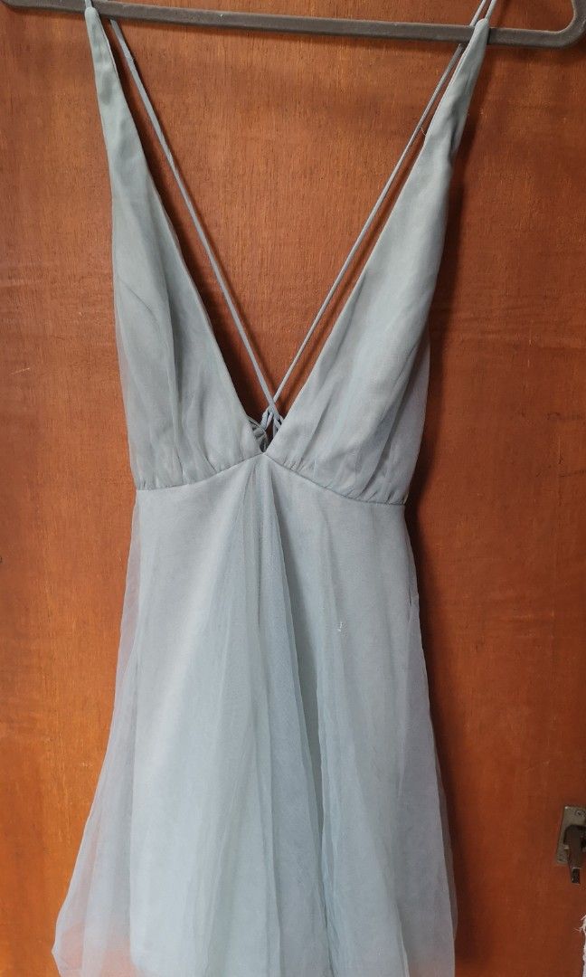 Hello Molly Teal Evening Dress on Carousell