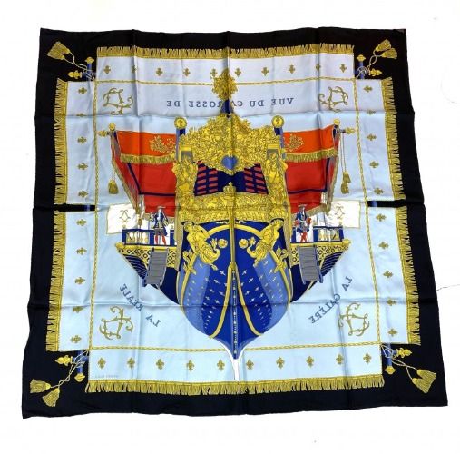 HERMES 25S SCARF 90 IN SILK 729029