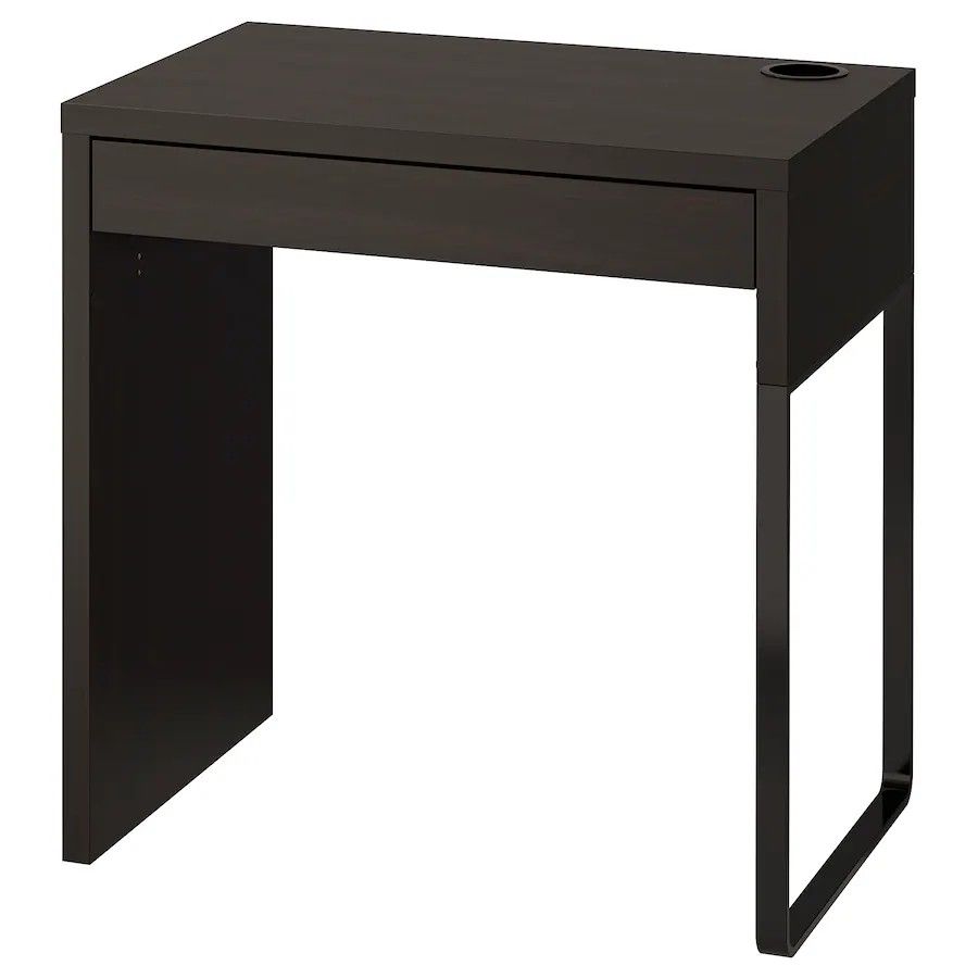 IKEA MICKE Study Desk Black Brown Furniture Home Living