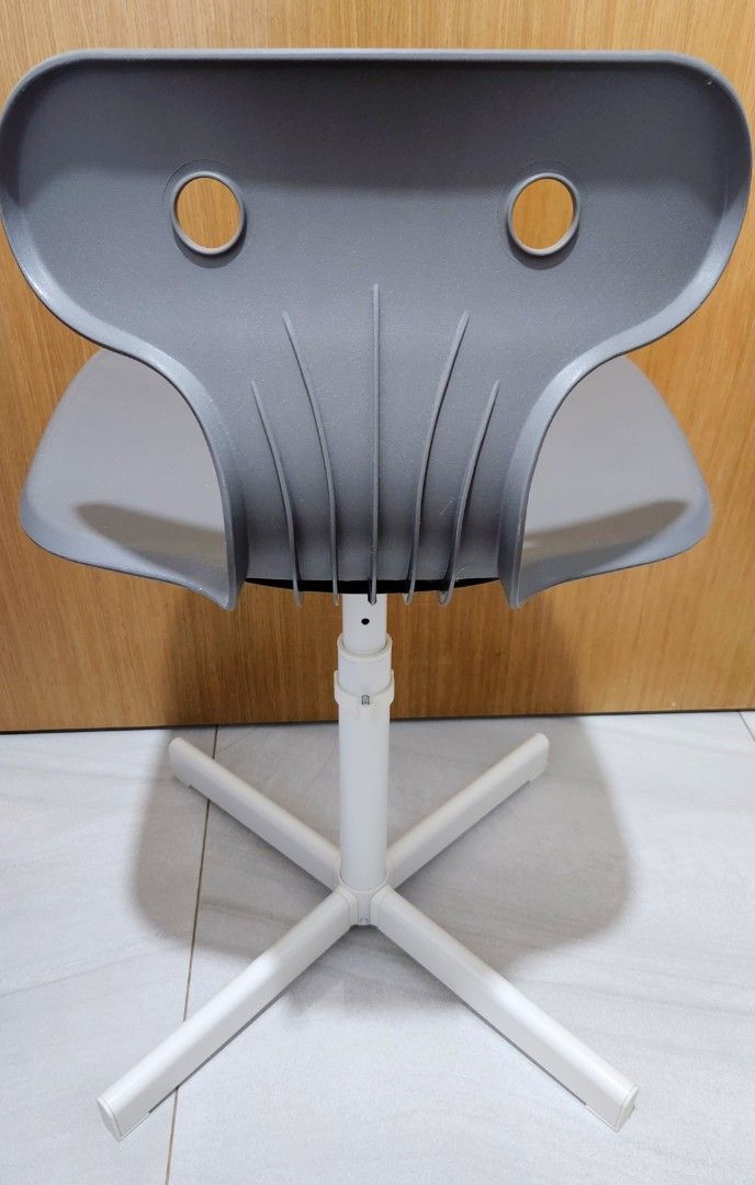 Ikea molte desk chair grey, Furniture & Home Living, Furniture, Chairs