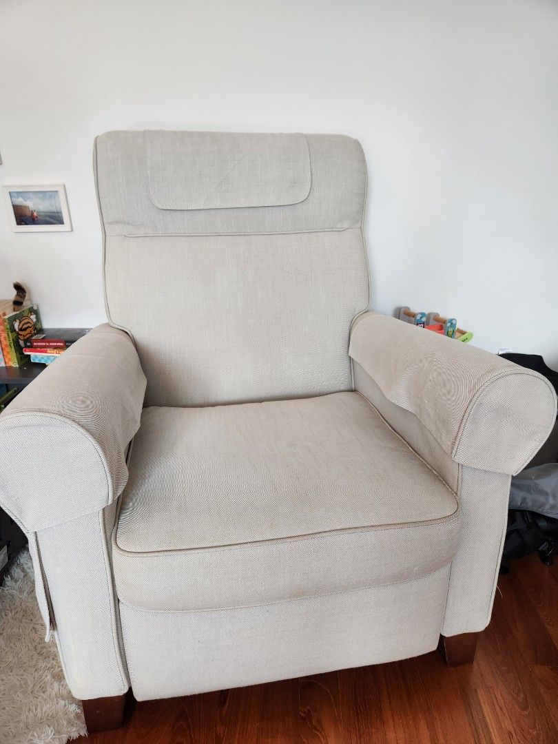 Ikea Muren Recliner armchair, Furniture & Home Living, Furniture