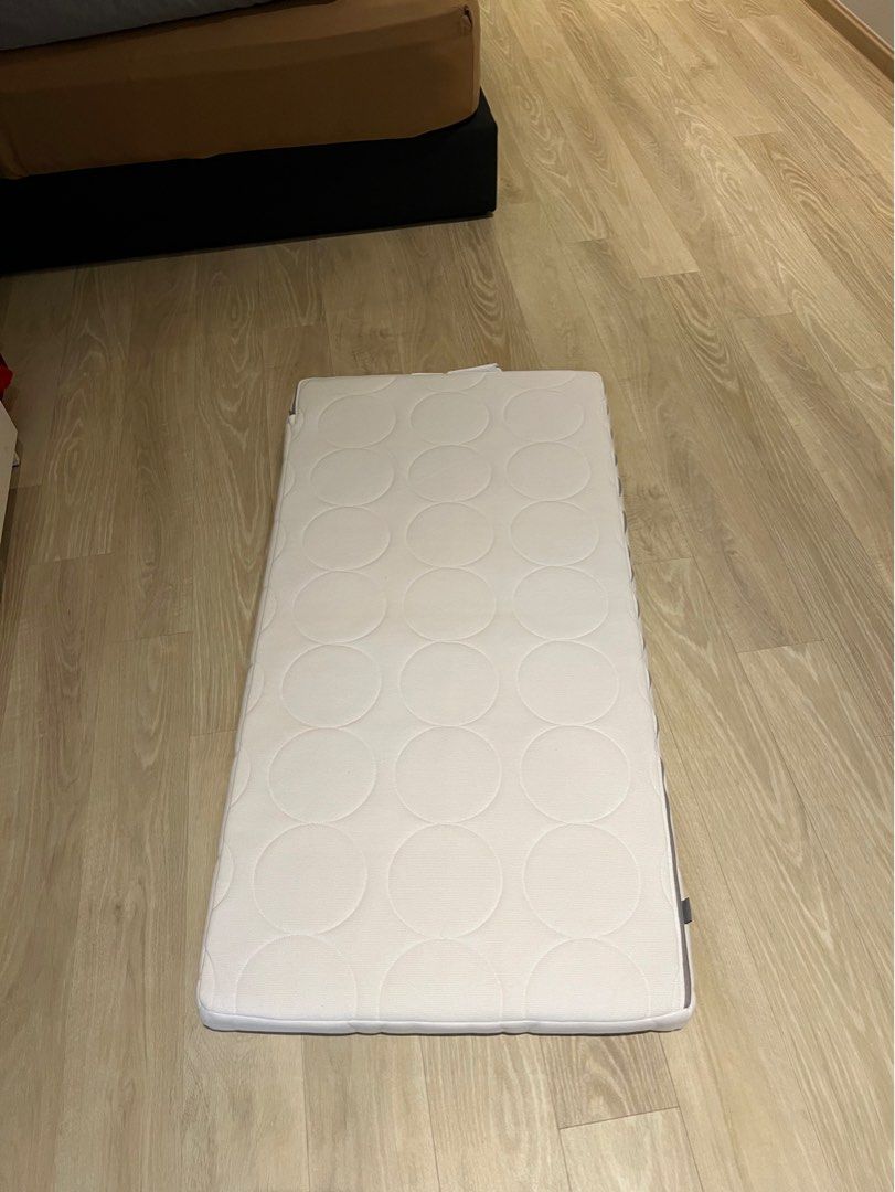 Ikea Skonast Baby Mattress, Furniture & Home Living, Furniture, Bed