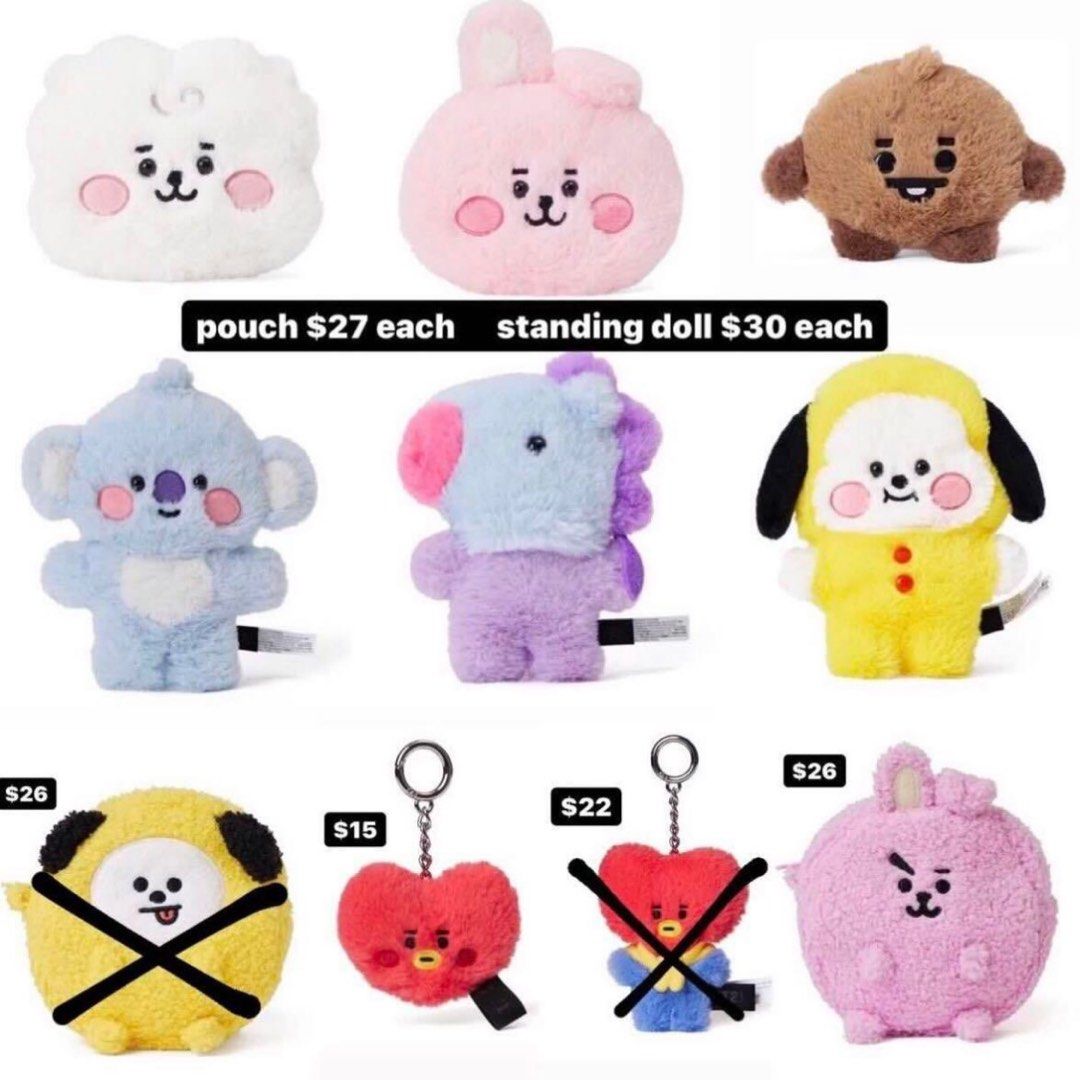 Official BT21 Shooky Plush, Hobbies & Toys, Memorabilia & Collectibles,  K-Wave on Carousell