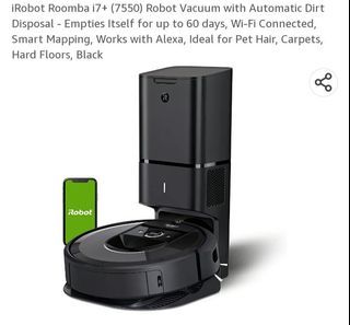 Irobot 7+ smart robot vacuum