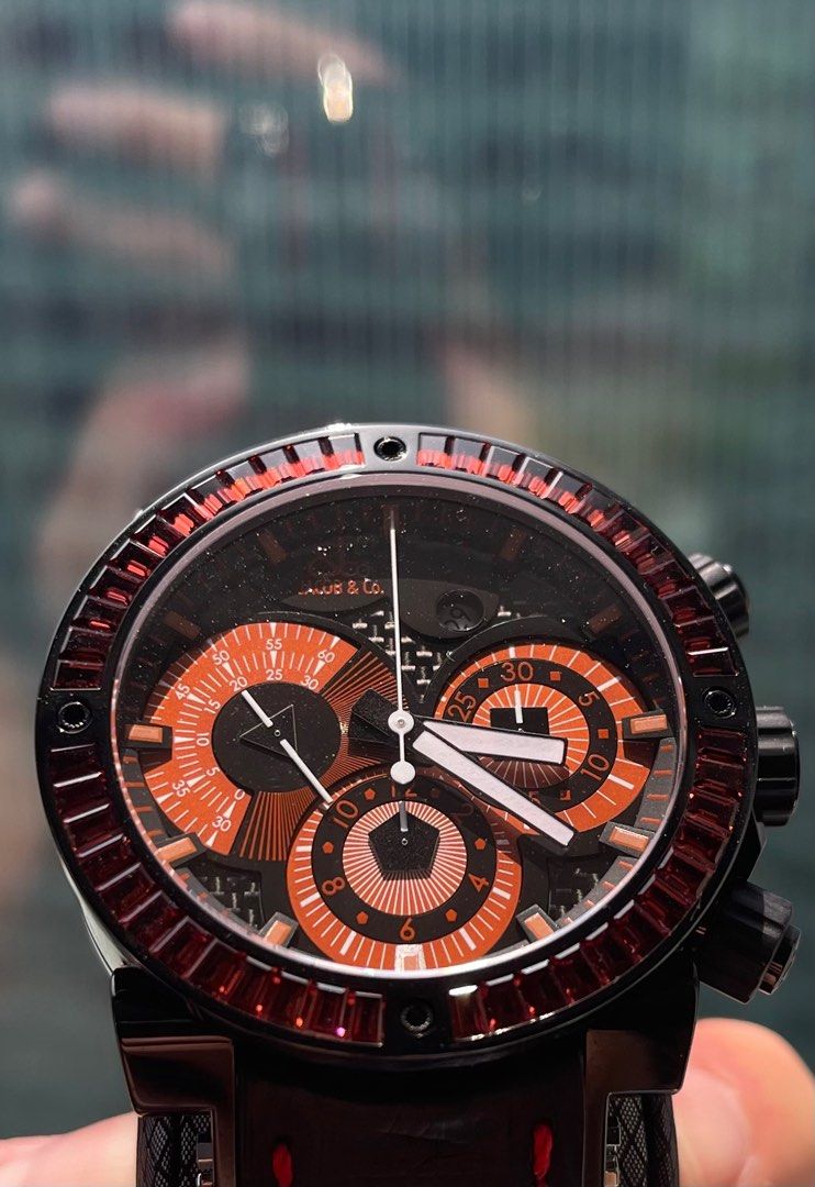 Jacob Co Epic II Chronograph Automatic Diamond Bezel Luxury