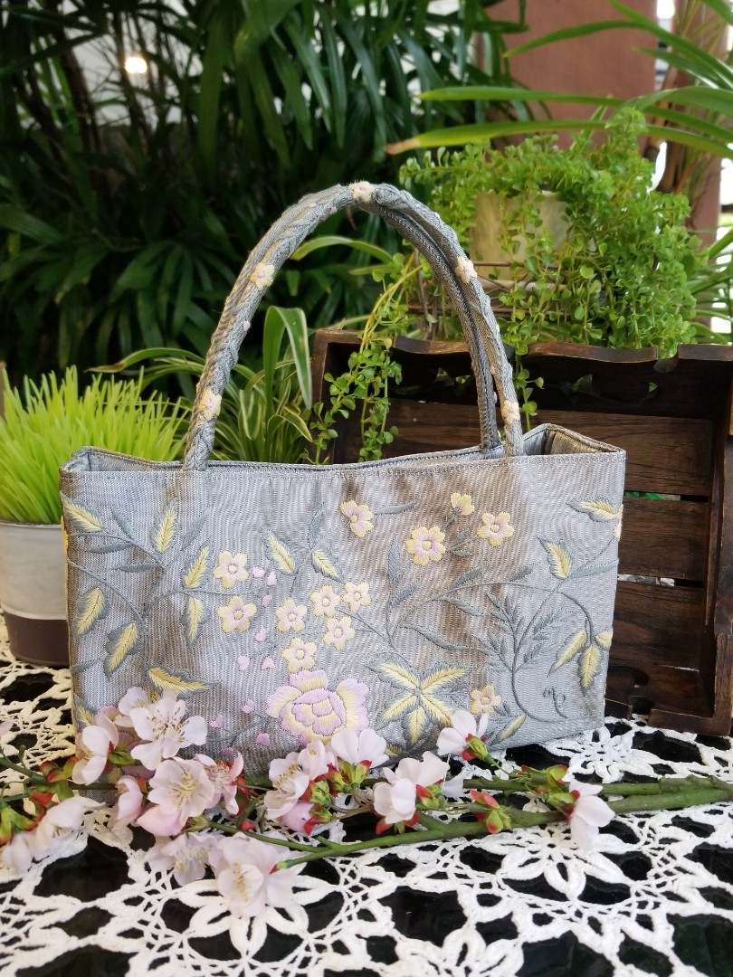 vintage hysteric glamour flower wood bag-