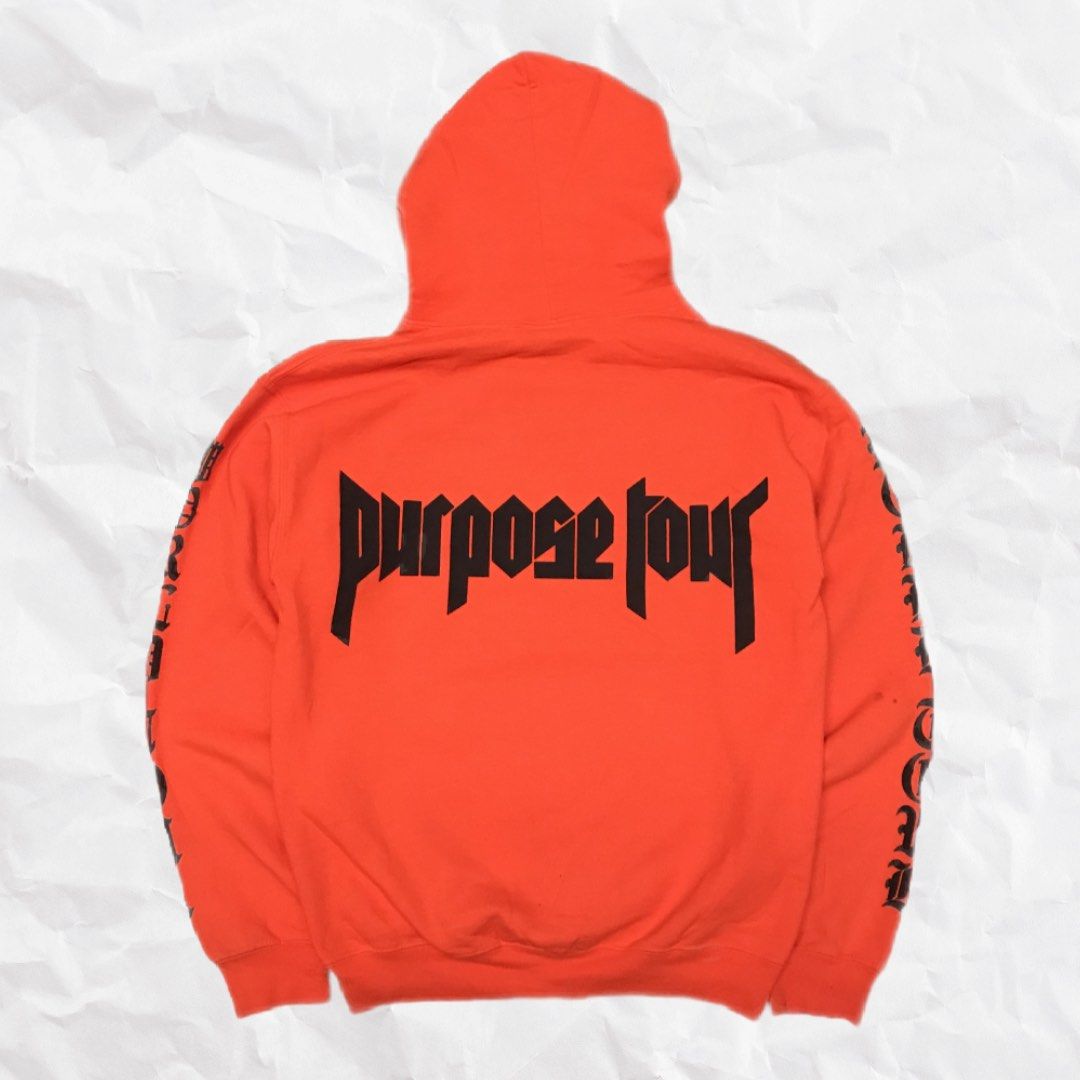 Justin bieber purpose tour world tour hoodie Men s Fashion Coats