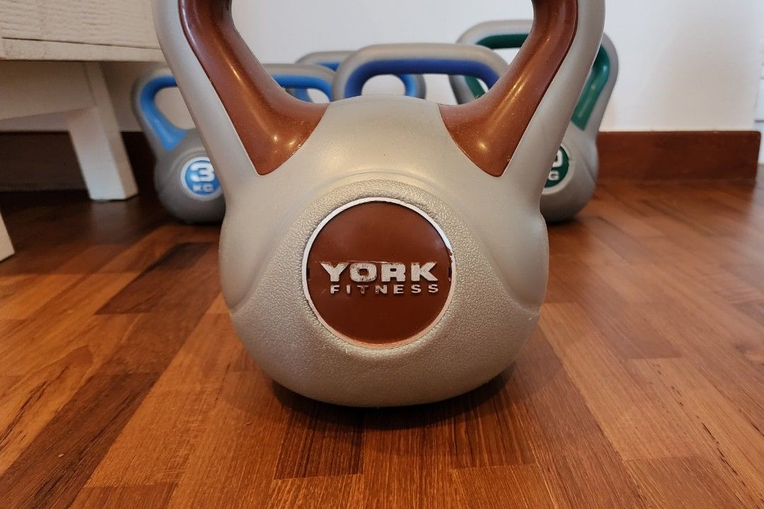 York fitness kettlebell 2025 set