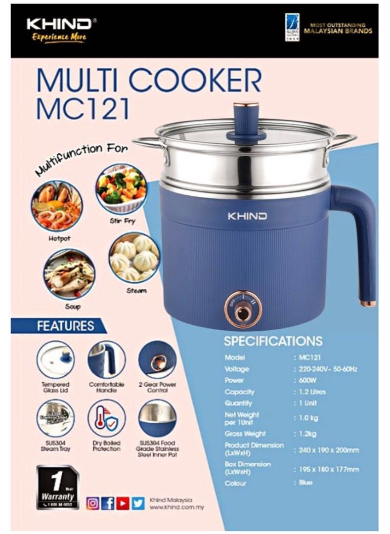 Kegunaan multi cooker clearance