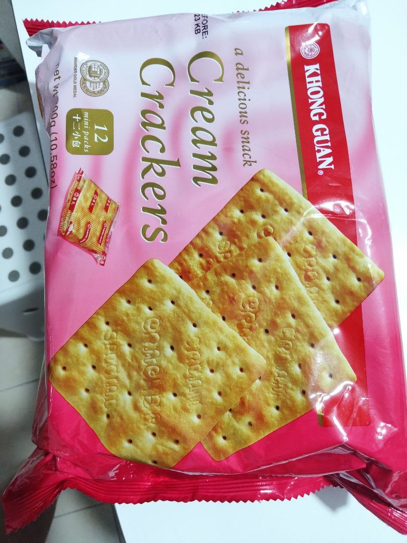 Khong Guan Cream Cracker, Food & Drinks, Packaged & Instant Food on