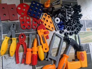 Kids Play Tool Set Toddlers Pretend Play Tool Kit Accessories ...        preloved no Box  300.