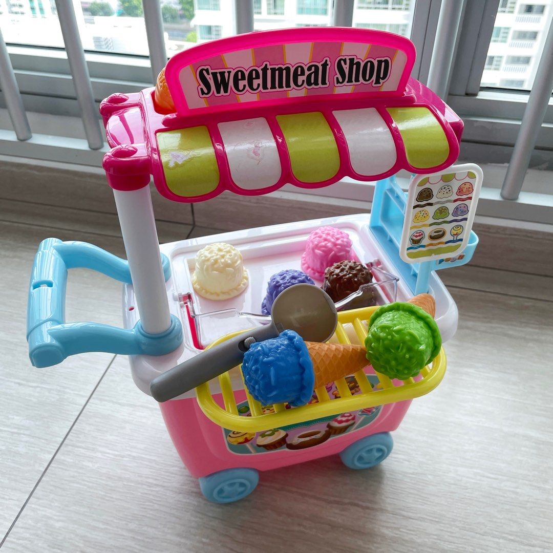 Kids Toys Ice Cream Cafe - Children Toy - Muffin - Pretend Play Toy