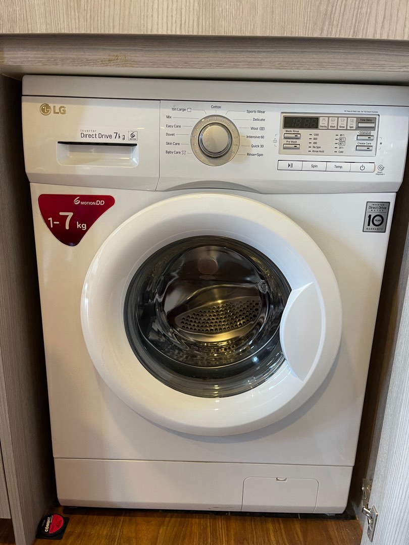 KOVAN PICK UP lg 7kg 6 motion inverter direct drive front load loader