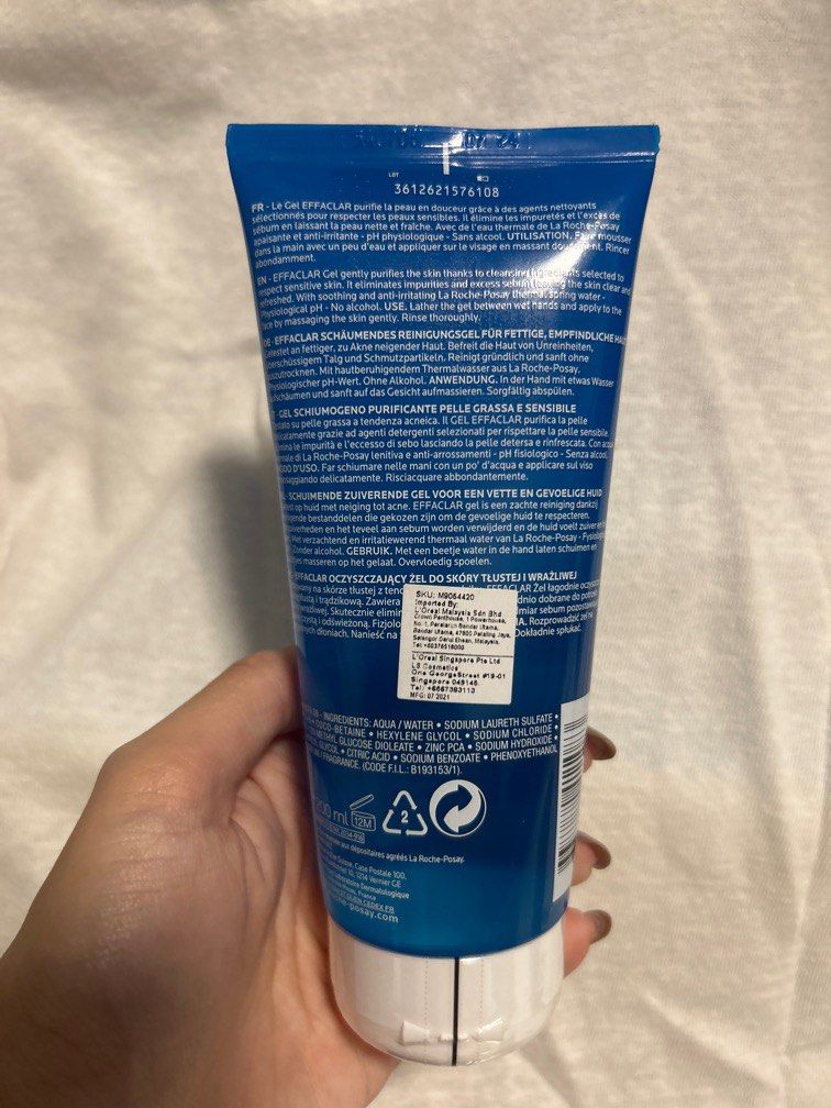 La Roche Posay Foaming Gel, Beauty & Personal Care, Face, Face Care on