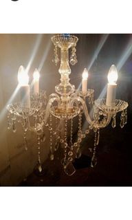 Lampu kristal ceko lilin 4