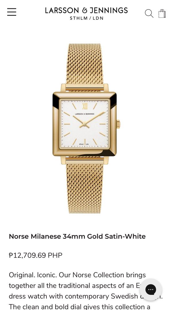 LARSSON JENNINGS Norse Watch Women s Fashion Watches Accessories Watches on Carousell
