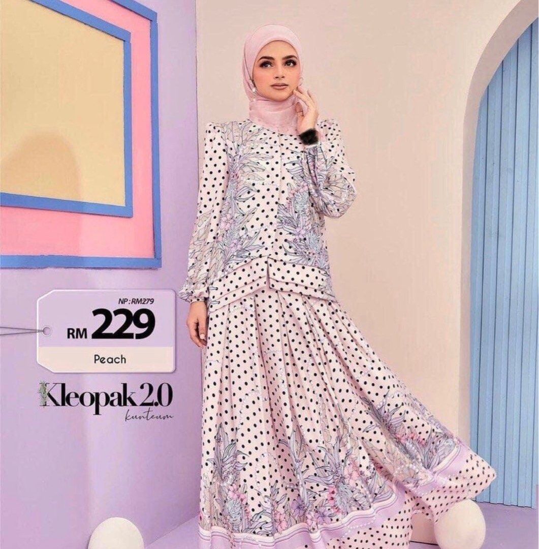 Retro fashion muslimah for sales dinner