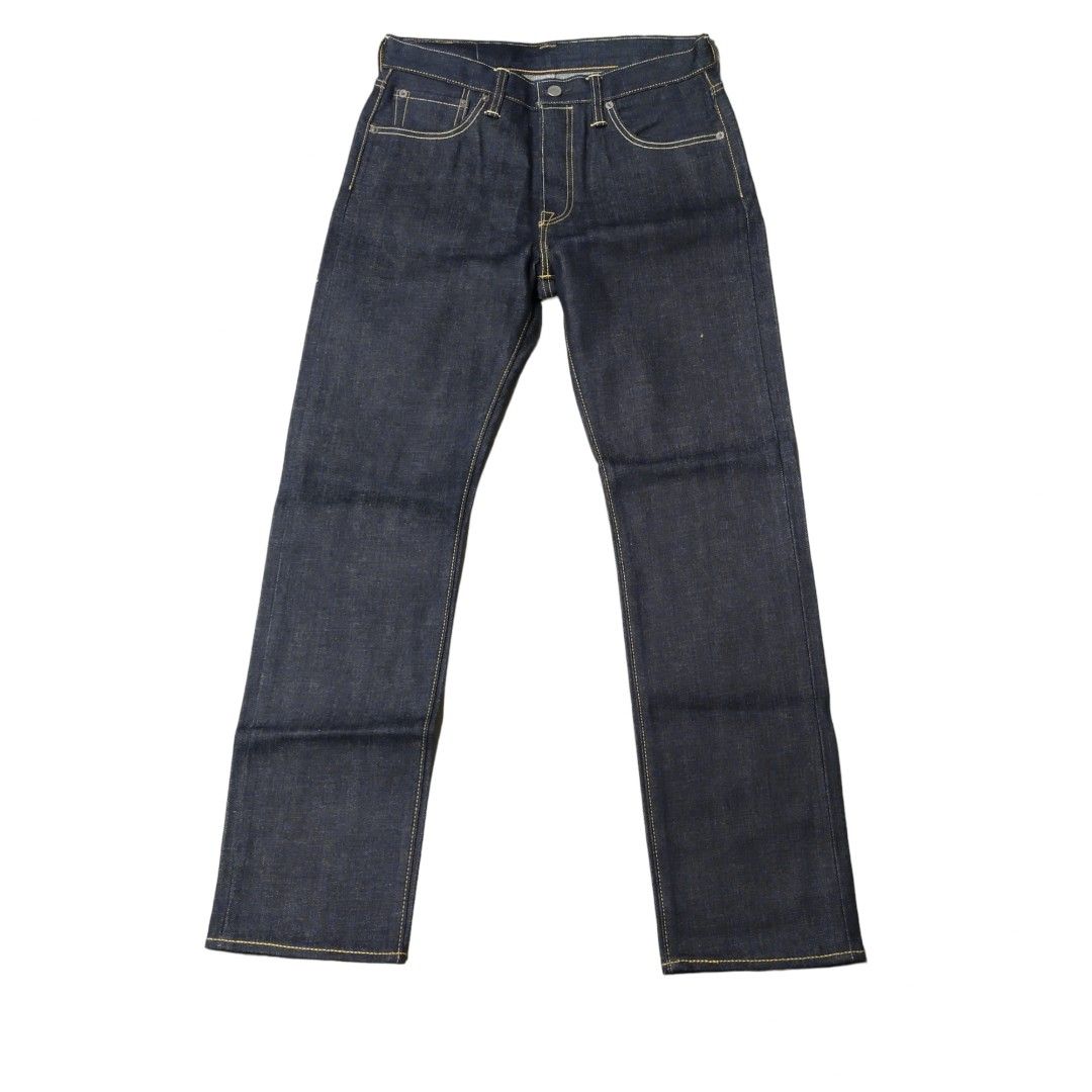 Levis 501 raw unwashed denim store