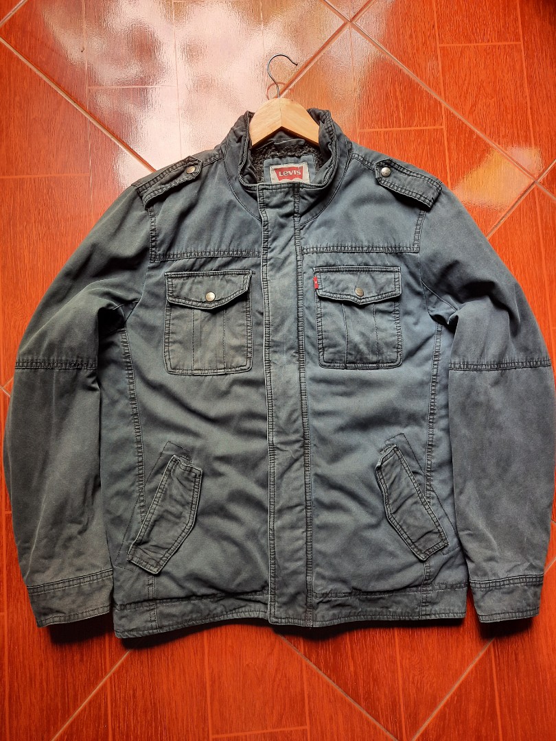 Levi'S Military Jacket, Men'S Fashion, Coats, Jackets And Outerwear On  Carousell