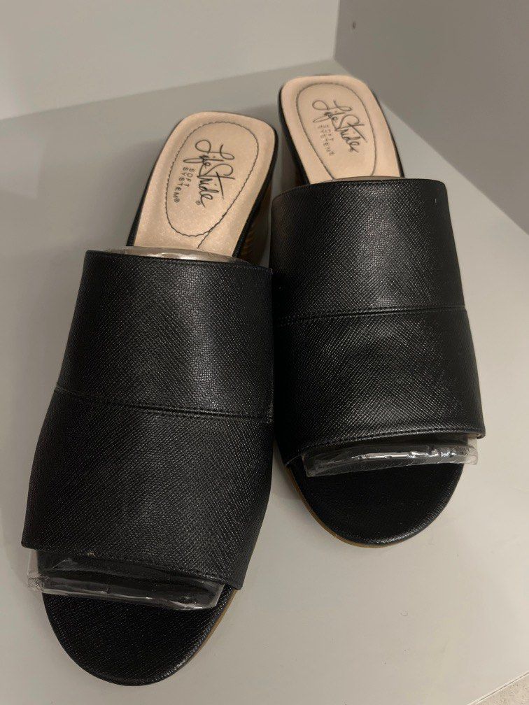 Life Stride Black Heels Women s Fashion Footwear Heels on Carousell