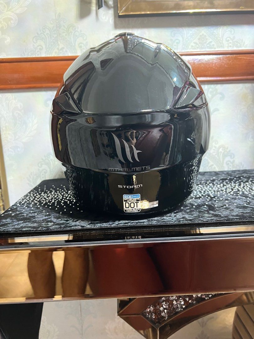 MT Helmets Storm SV Solid A1 Matt Black – Regina Specialties