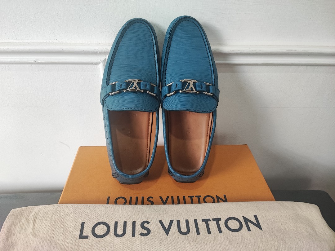LV MONTE CARLO MOCCASIN SIZE 9, Men's Fashion, Footwear, Dress Shoes on  Carousell