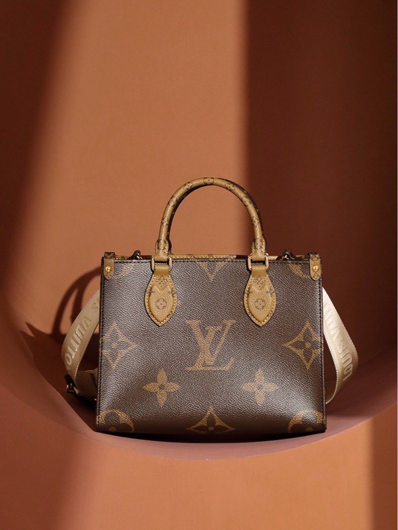 LOUIS VUITTON LV ONTHEGO PM, Luxury, Bags & Wallets on Carousell