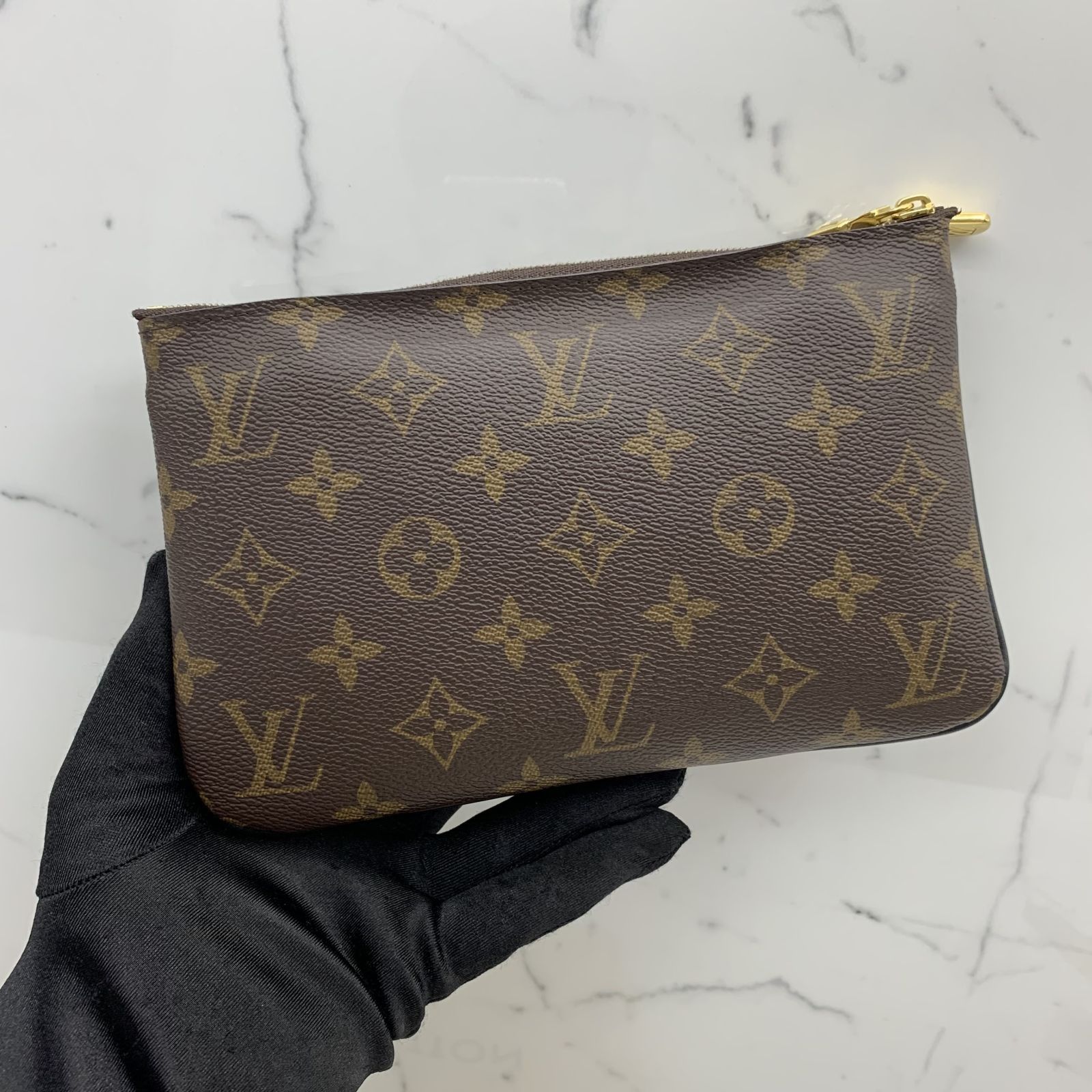 Louis-Vuitton-Monogram-Reverse-Pochette-Double-Zip-2Way-Bag-M69203