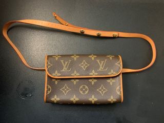 Louis Vuitton 2004 pre-owned Damier Ebène Florentine belt bag