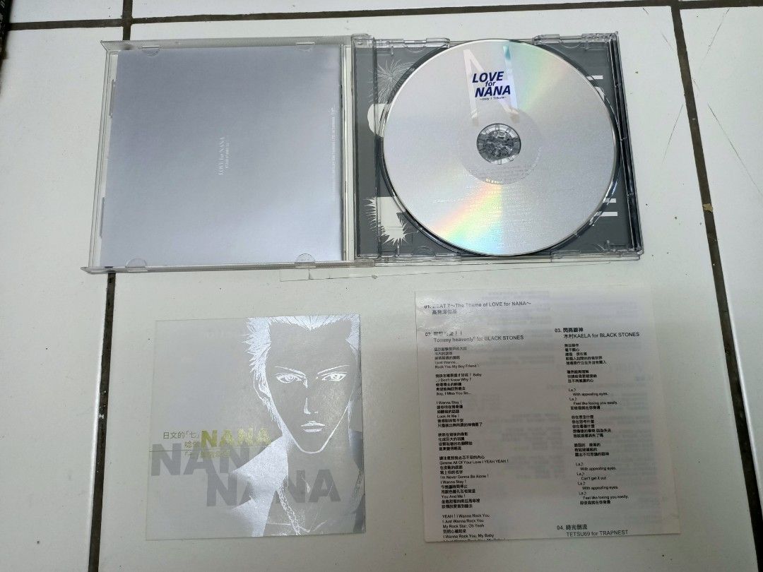 Love for NANA 專輯CD, 書籍、休閒與玩具, 樂器、音樂相關, CD、DVD在旋轉拍賣