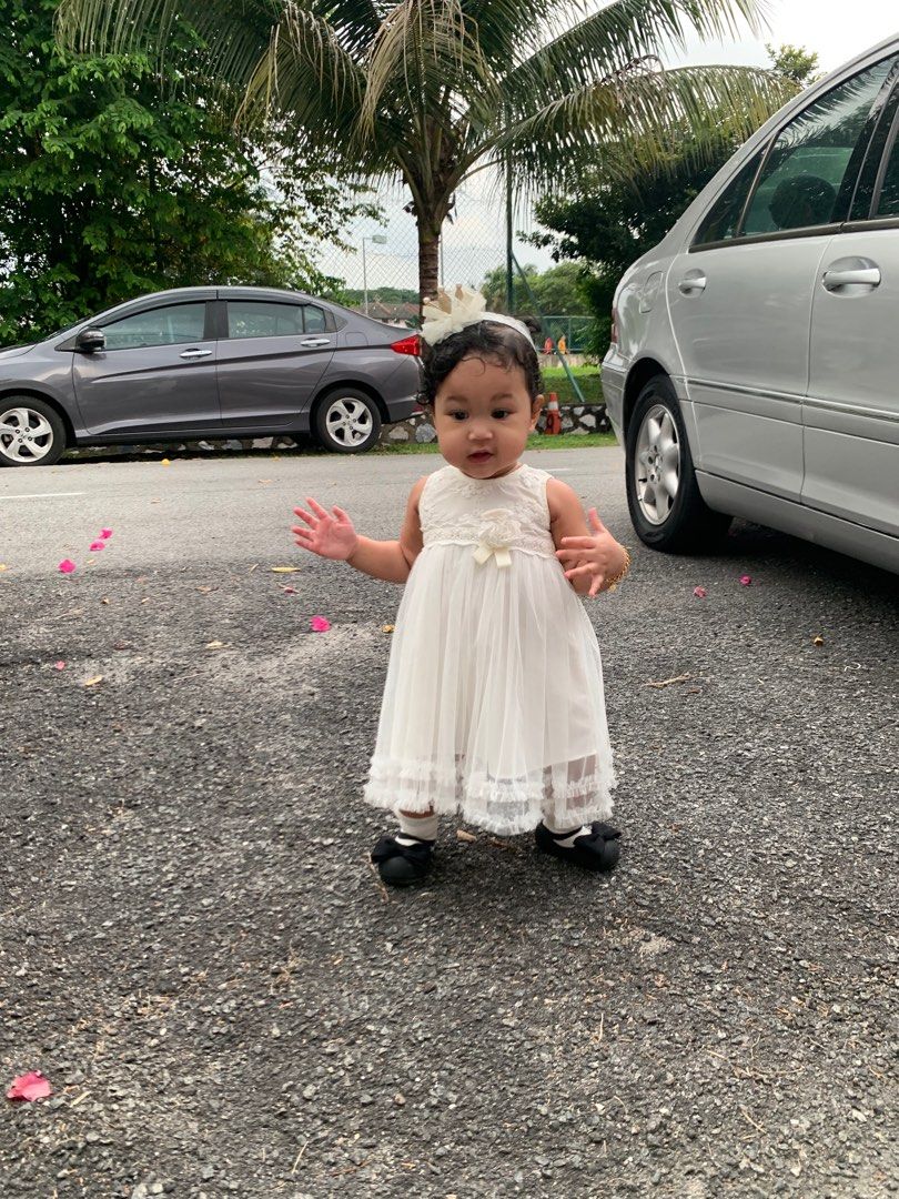 Lovely lace baby dress discount