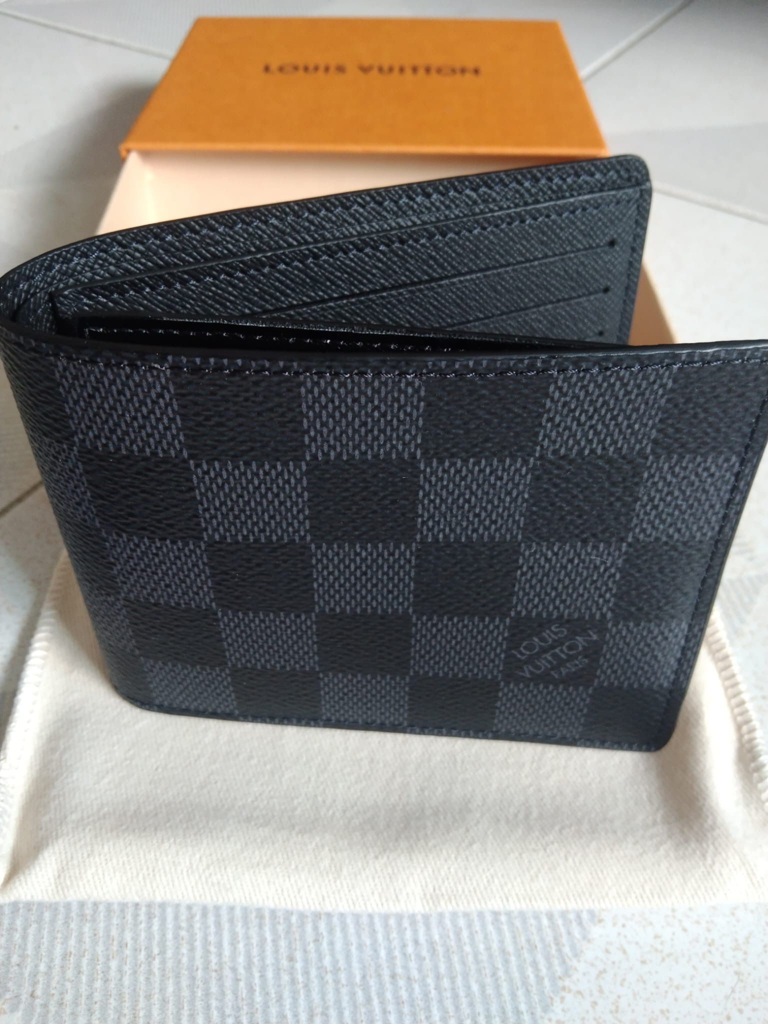 *Steal* Louis Vuitton LV slender wallet N63261 authentic used