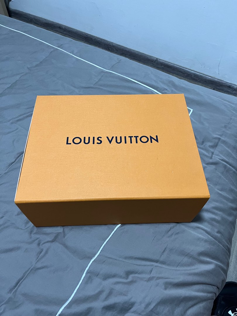 Louis Vuitton Empty Box w/ Lid Tissue Paper & Ribbon 6.5 x 5 x