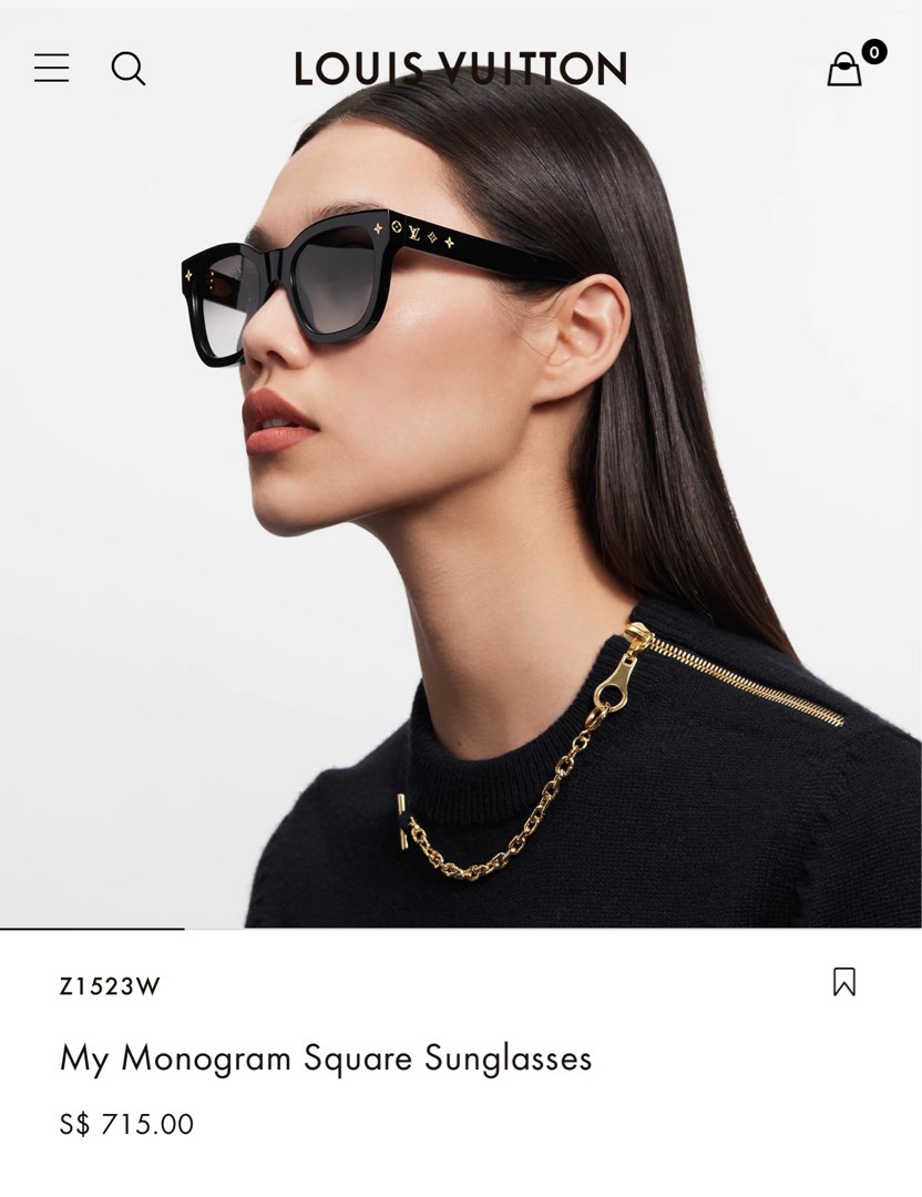 Lv rainbow square sunglasses on sale