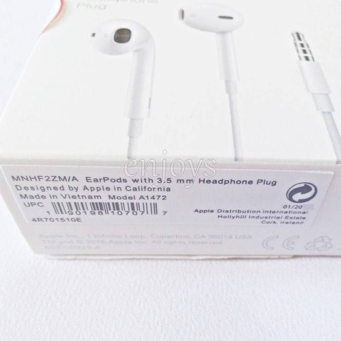 Apple earphones serial number on sale