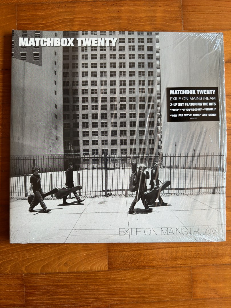 Matchbox Twenty Exile on Mainstream 2LP White limited Vinyl, Hobbies